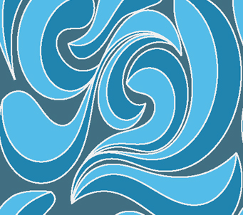 Blue Wave Pattern
