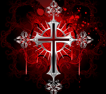 Gothic Silver Cross