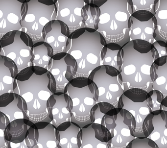 Skulls Seamless Pattern
