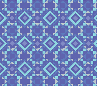 Wallpaper blue geometric